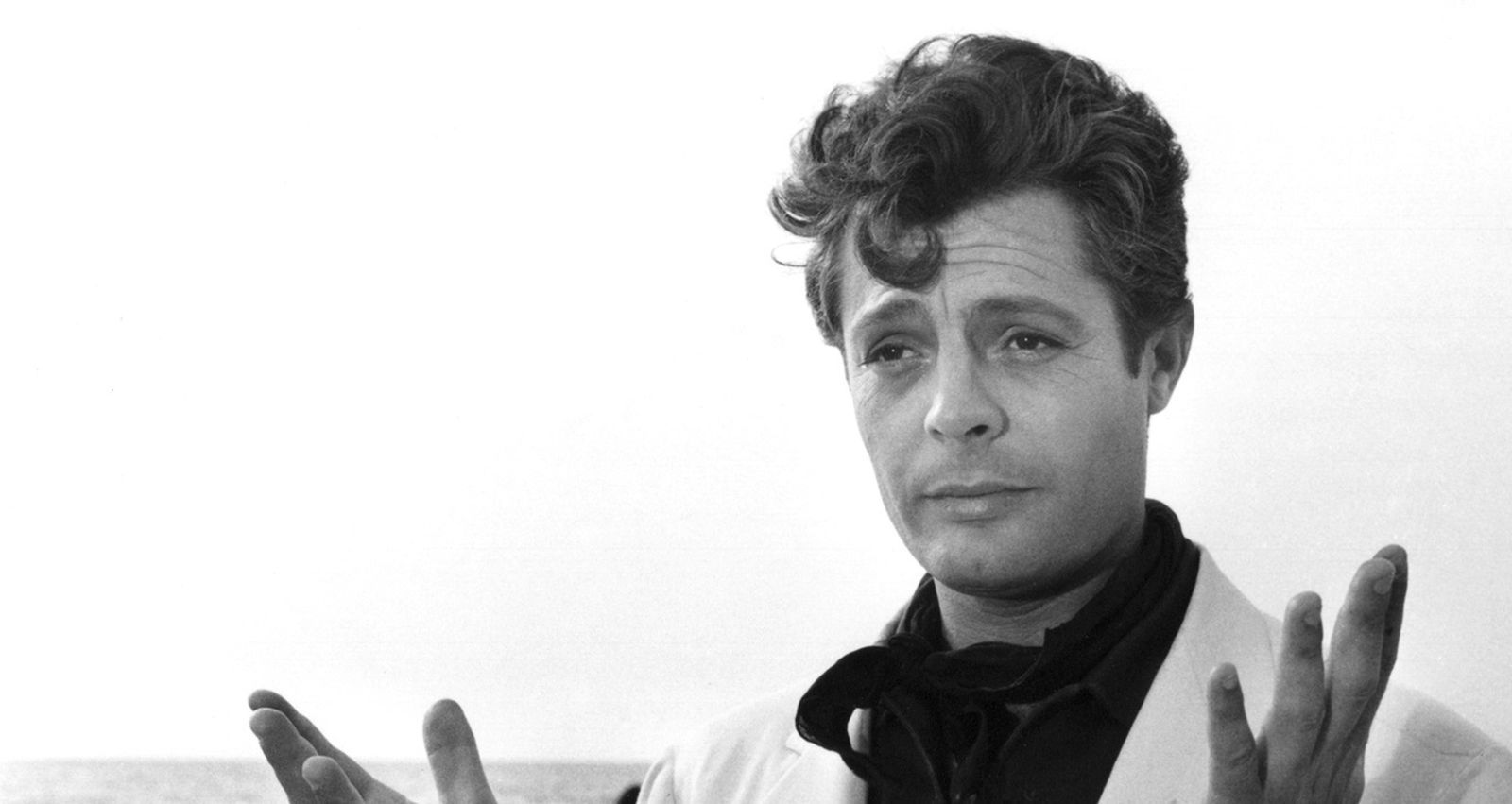 Marcello Mastroianni en "La Dolce Vita" (1960)