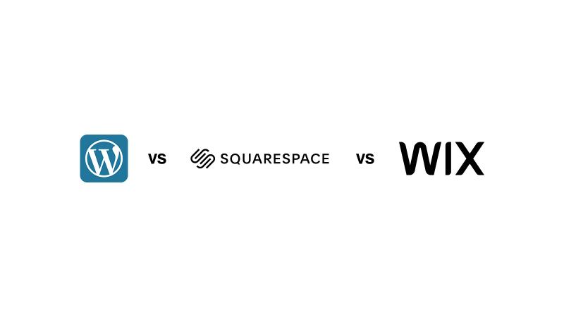 WordPress vs Squarespace vs Wix — website platform comparison for Trinidad businesses 2026