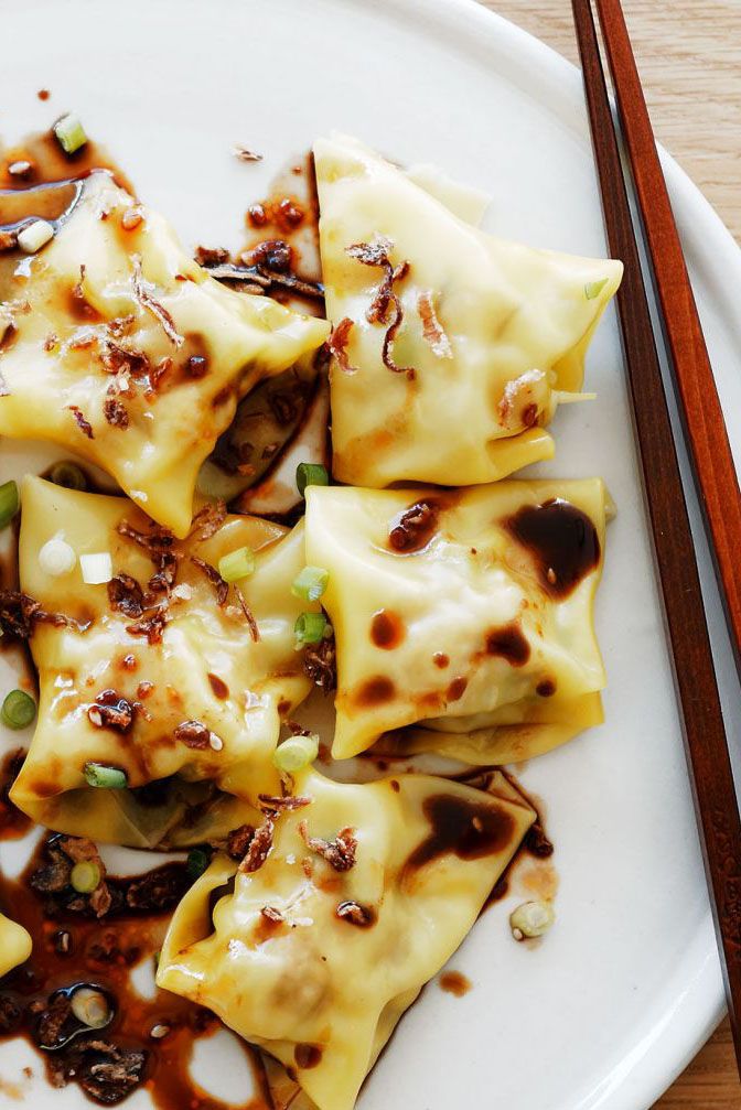 Prawn, Pork and Shiitake Wontons