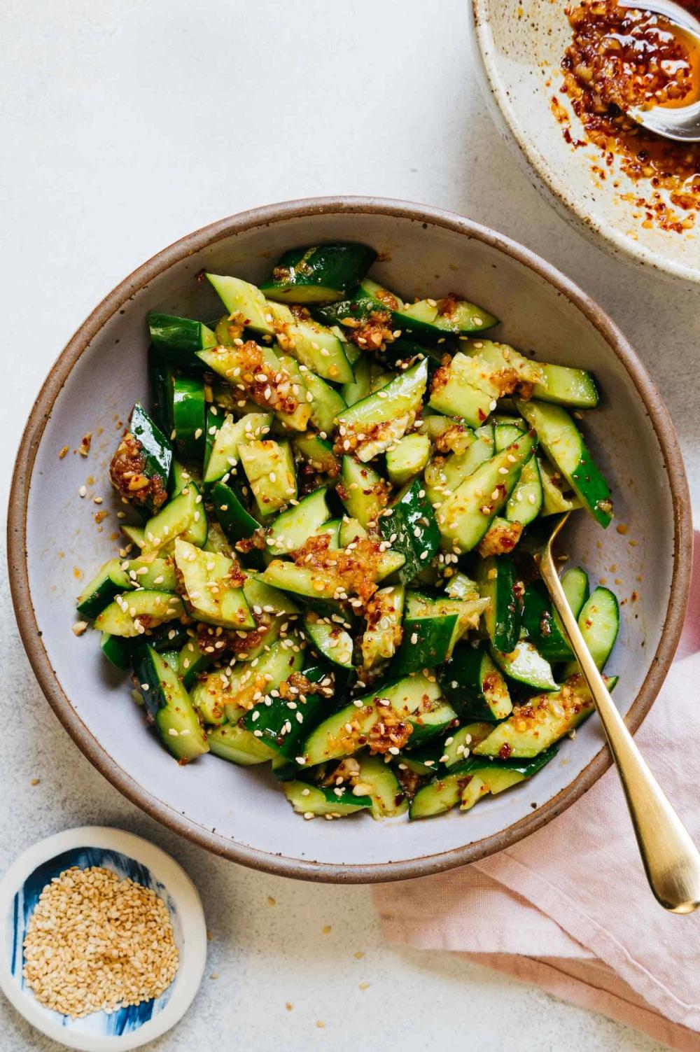 Chinese Smashed Cucumber Salad