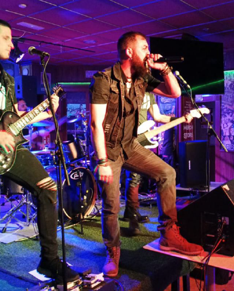 A band playing the SMC concert room