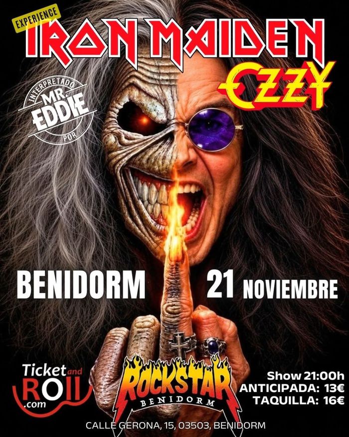 MR. EDDIE - TRIBUTE TO IRON MAIDEN AND OZZY OSBOURNE