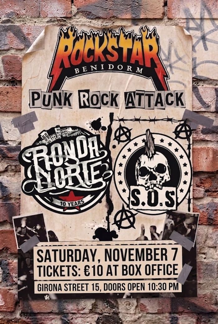 PUNK ROCK ATTACK - RONDA NORTE AND S.O.S.