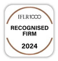 IFLR1000 – Recognised Firm 2024 IFLR1000 – Recognised Firm 2024