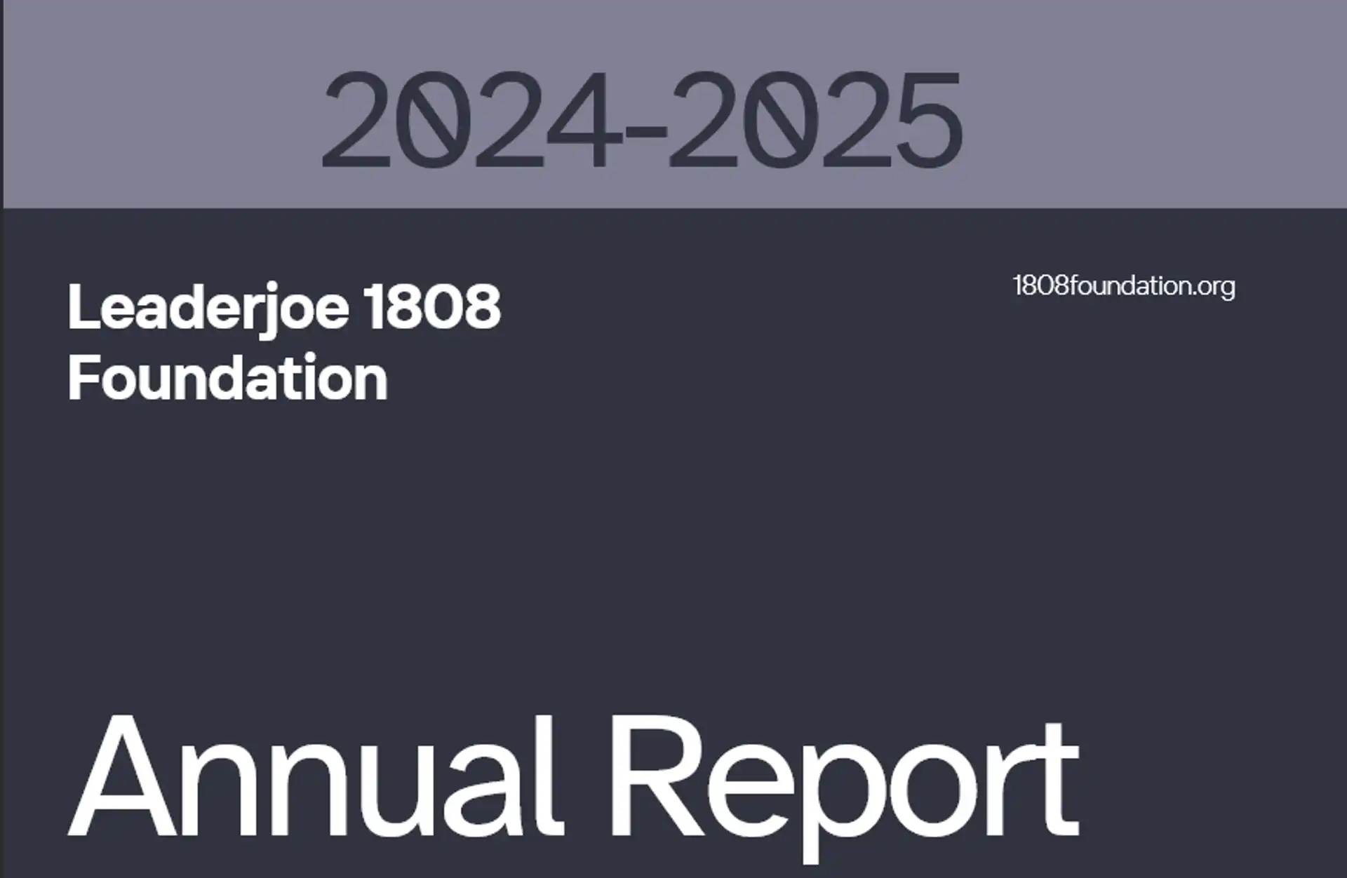 Annual Report 2025