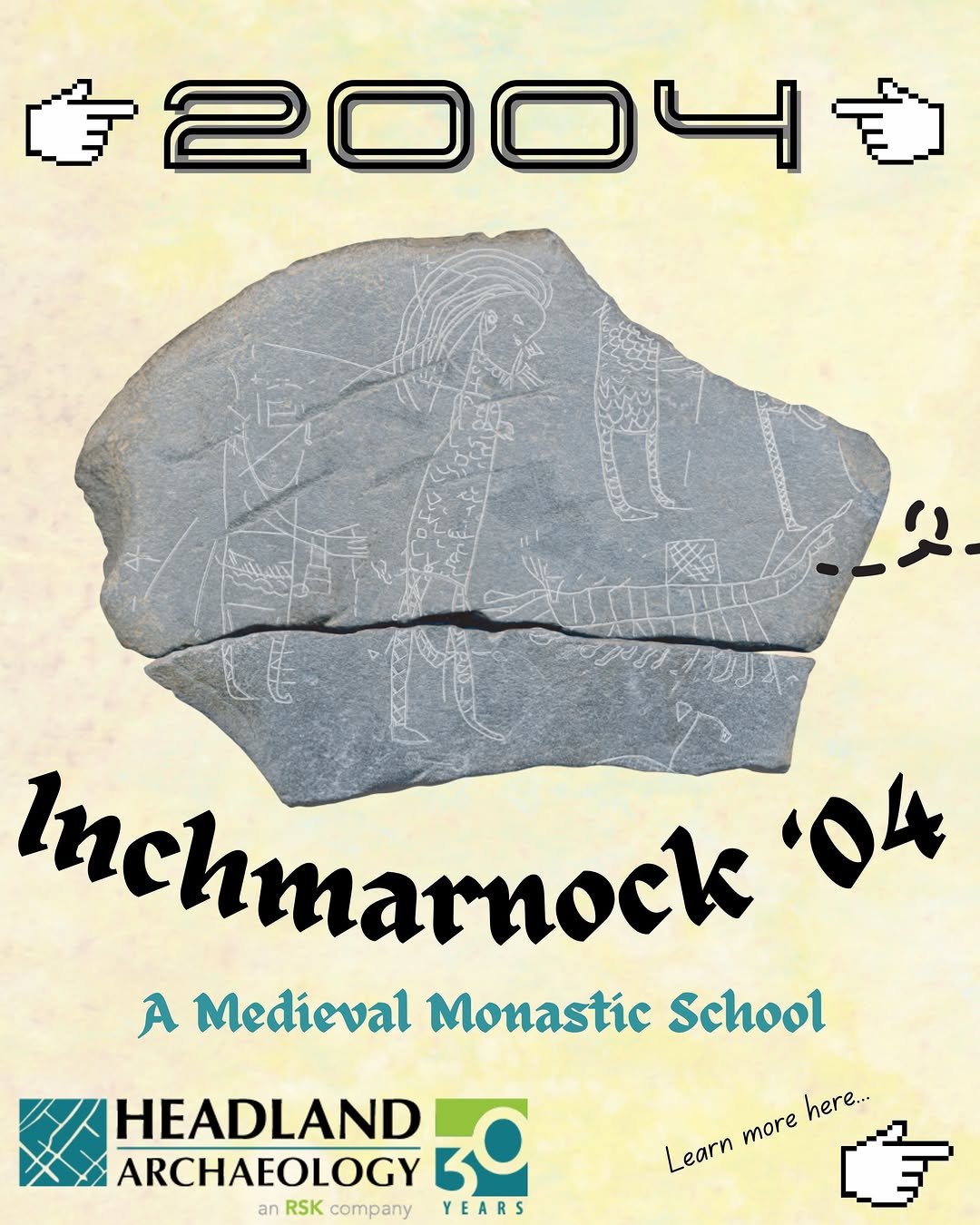 ⛪In 2004 on a small island off the coast of Bute, excavations found the largest collection of inscribed and incised slate fragments ever found from early Medieval Scotland. 

✍️From a building where…