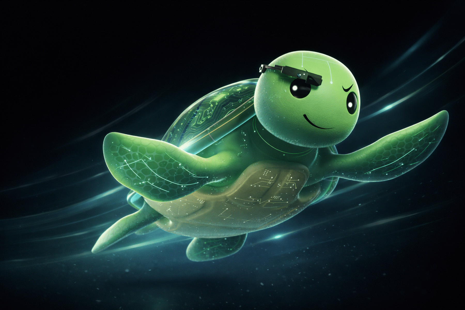 Giskard Turtle Mascot · 3D Character & Rig