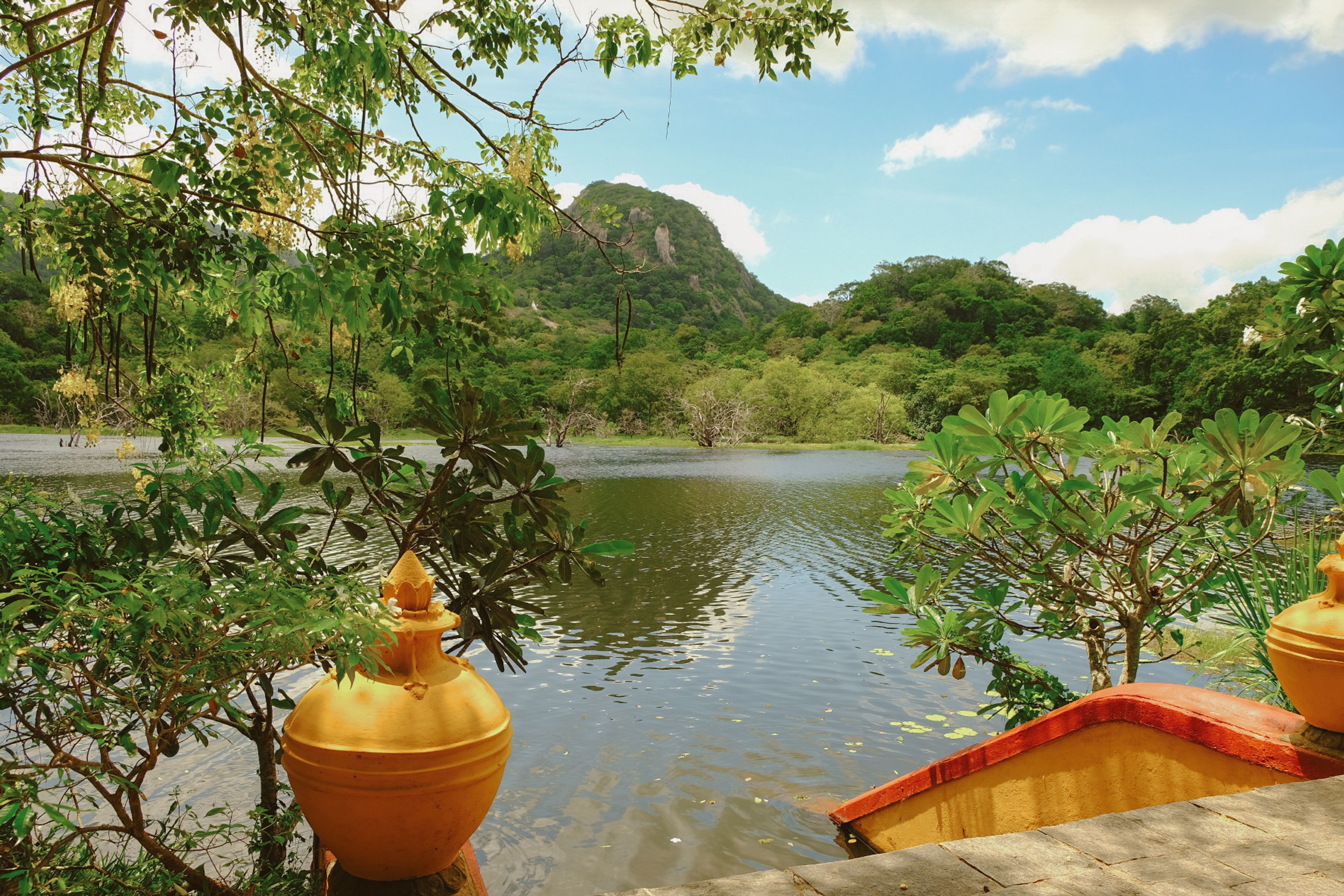 The lake at Ulpotha