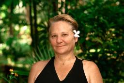 Sophie Liebert at Ulpotha Yoga Retreat