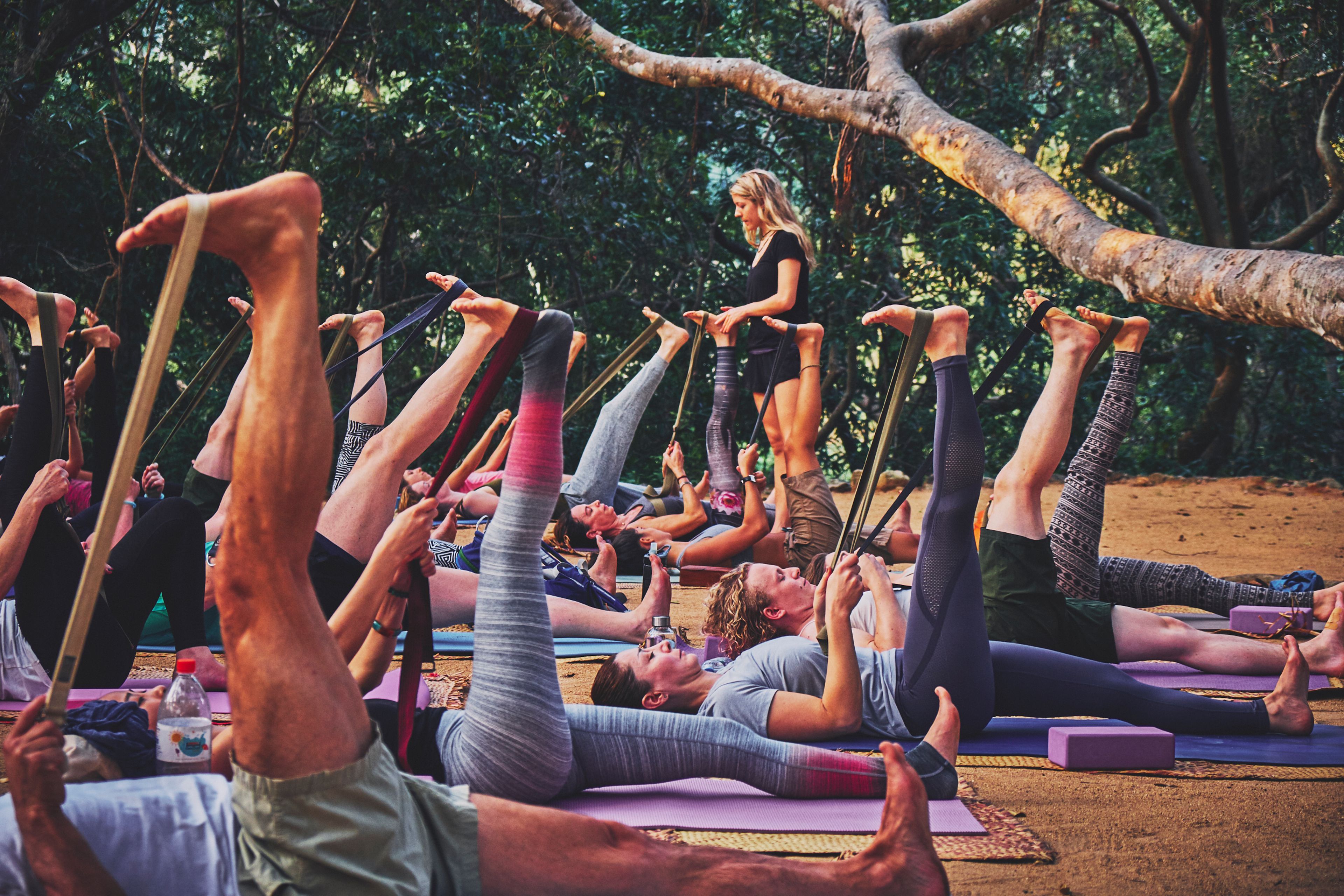 Outdoor Yoga at Ulpotha