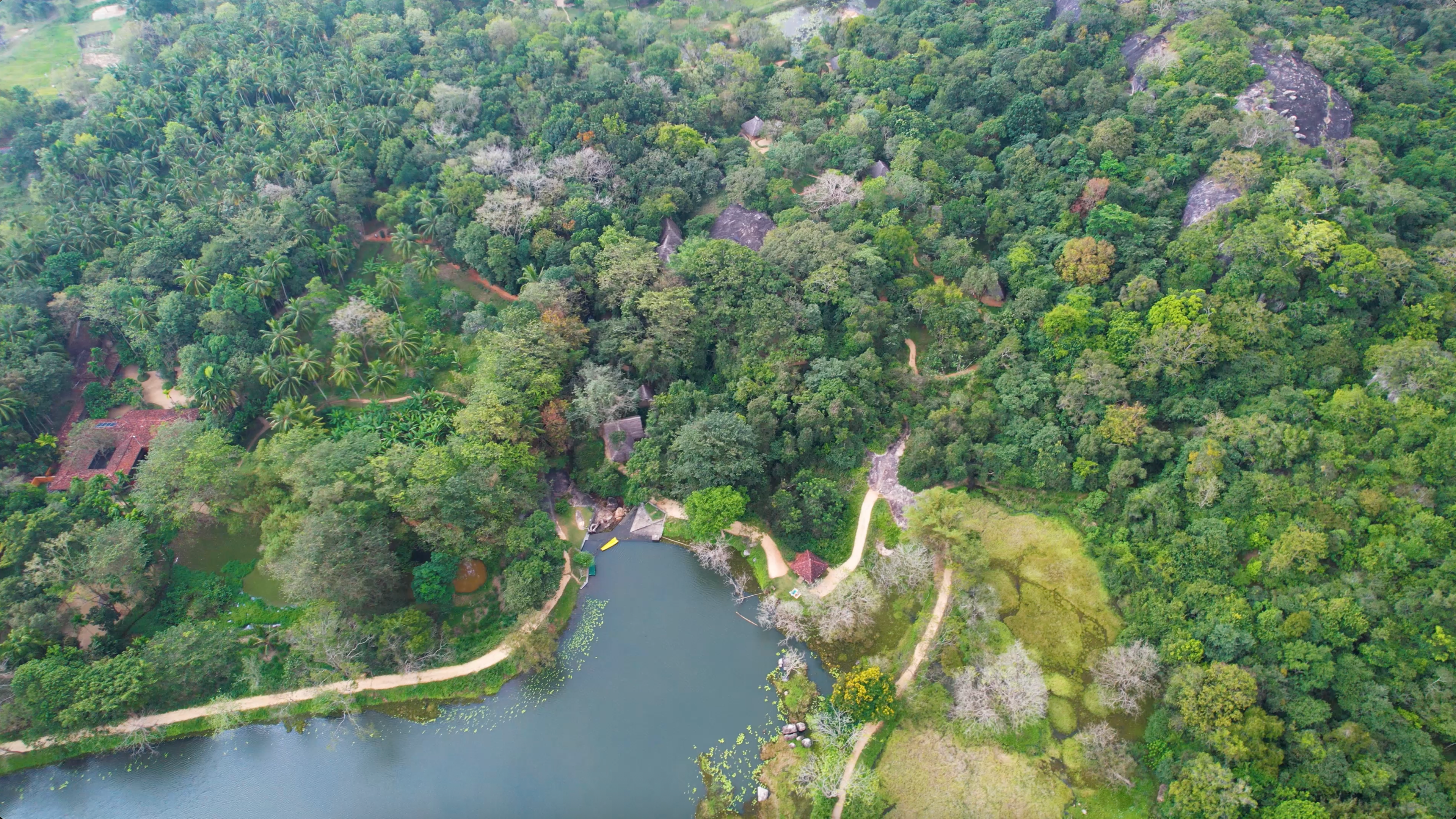 Aerial view of Ulpotha