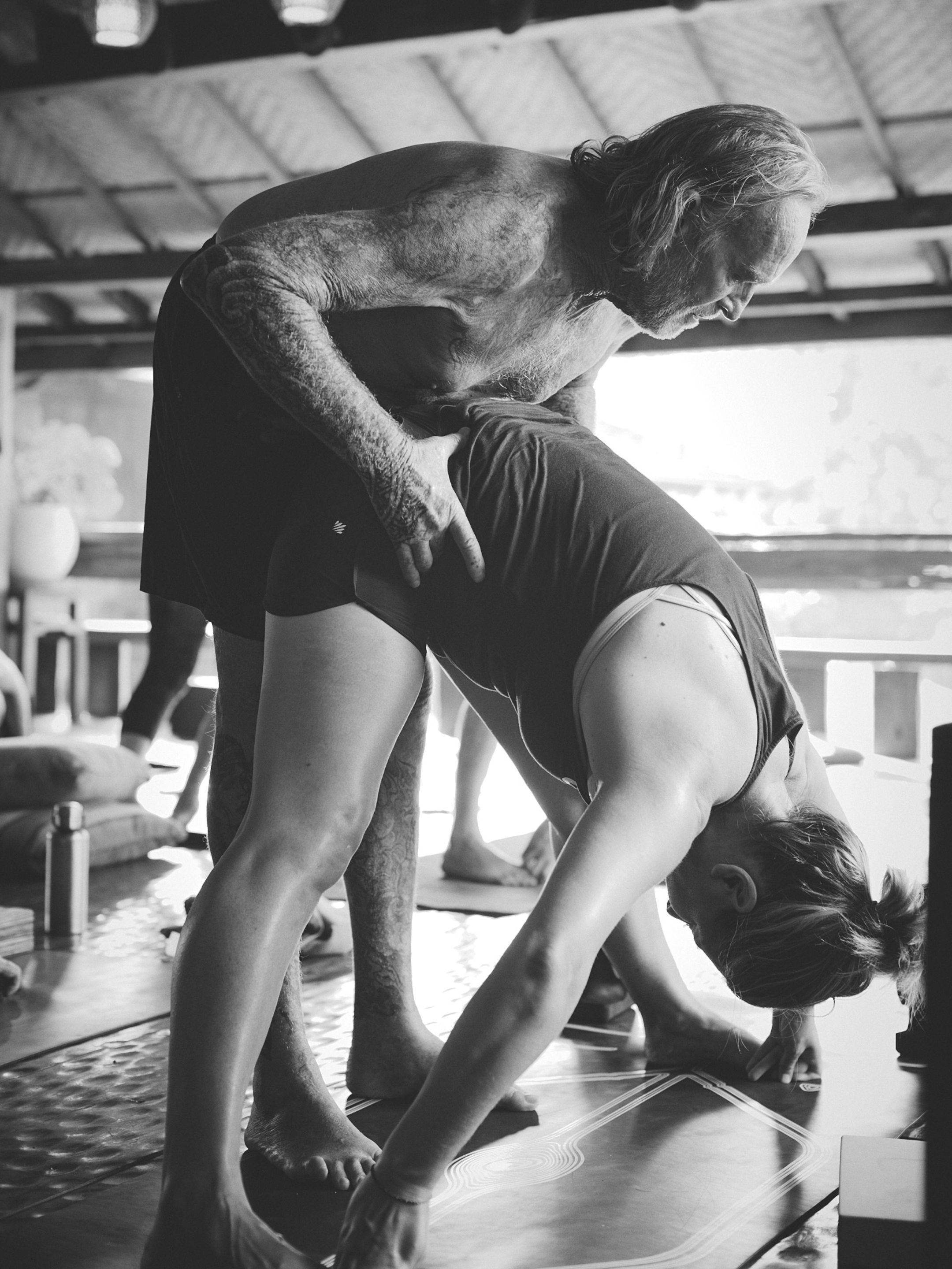 Ulpotha teacher Michael Barnes from The Yoga Factory