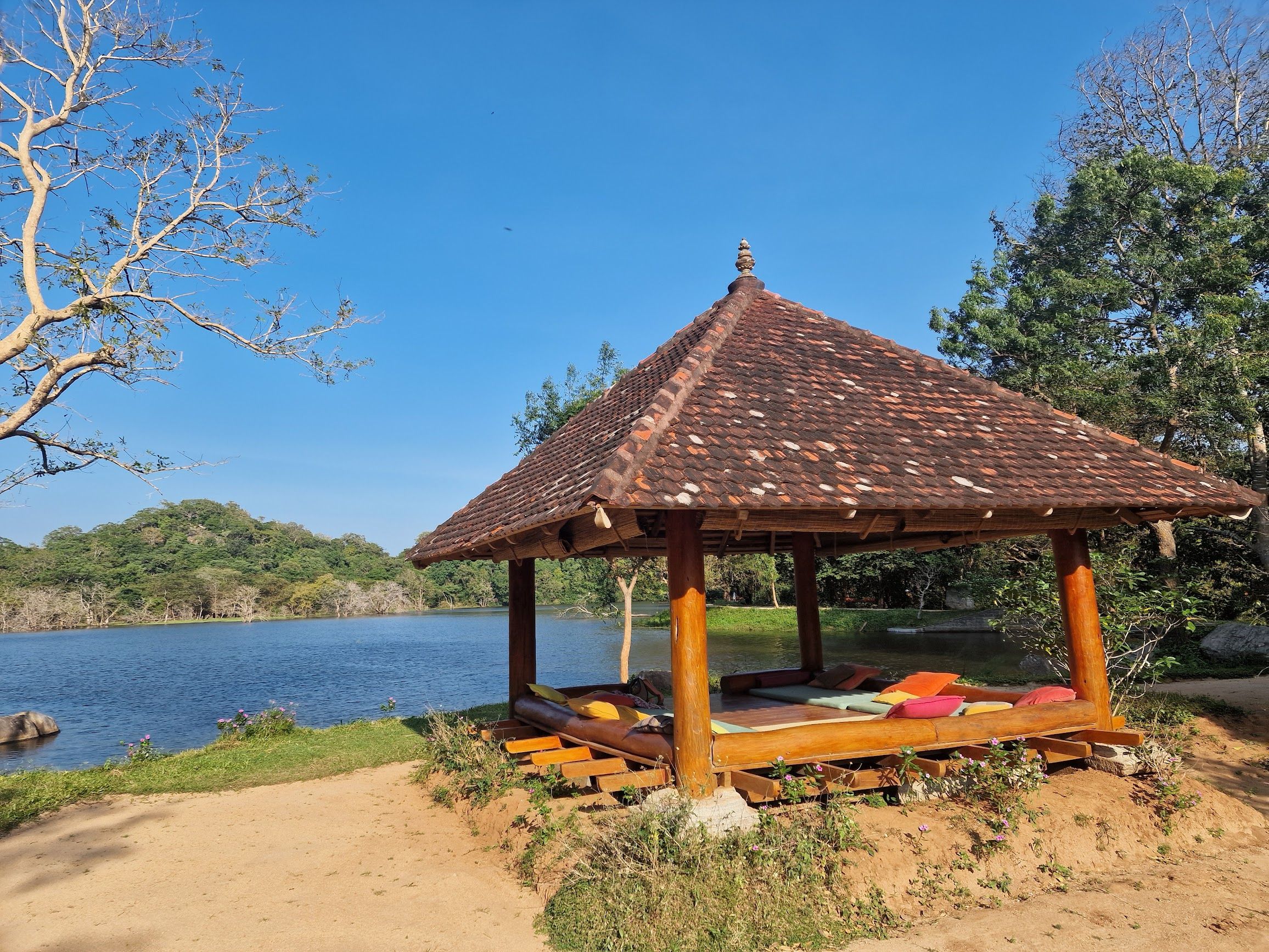 Chill out by the lake at Ulpotha