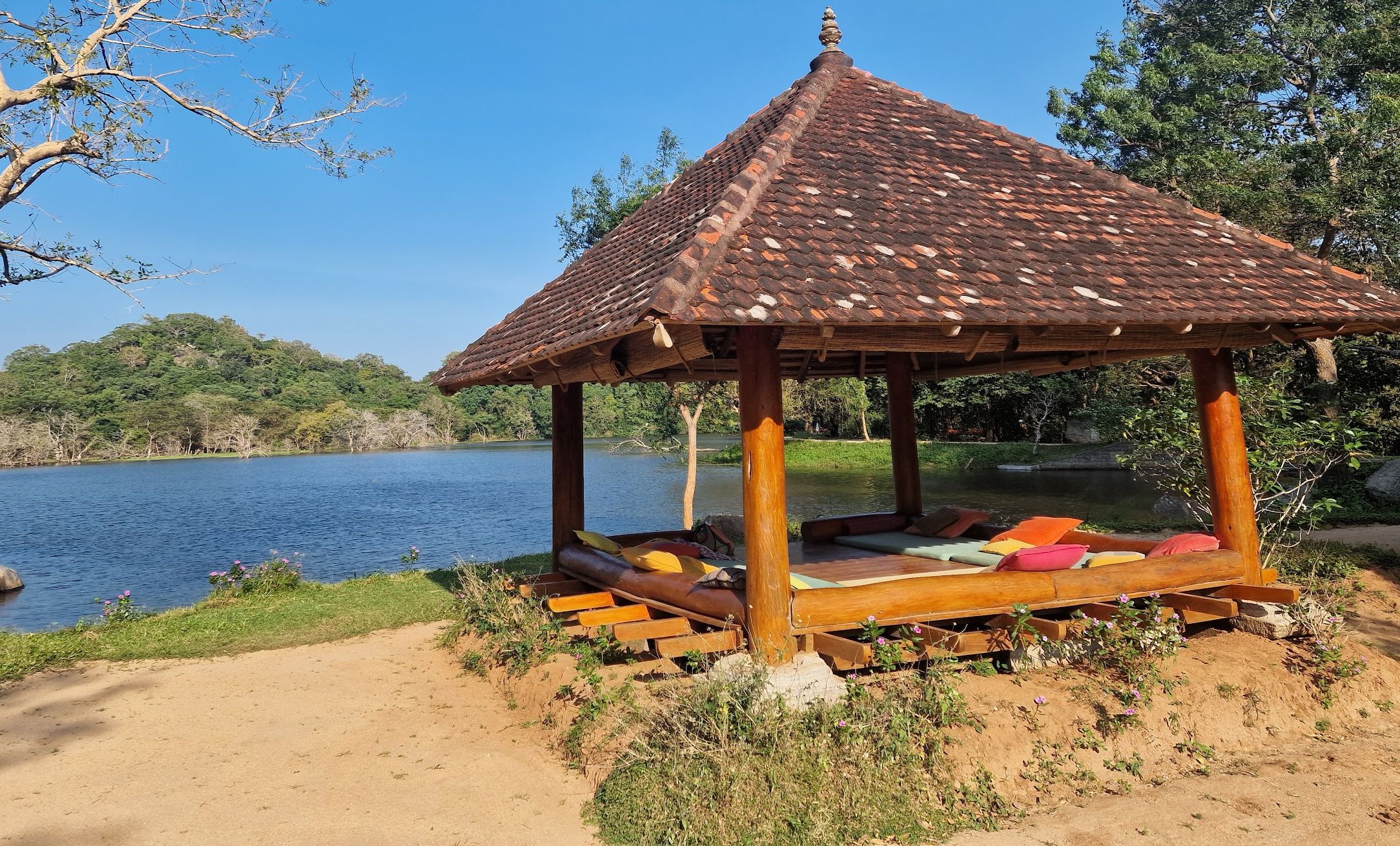 Chill out by the lake at Ulpotha