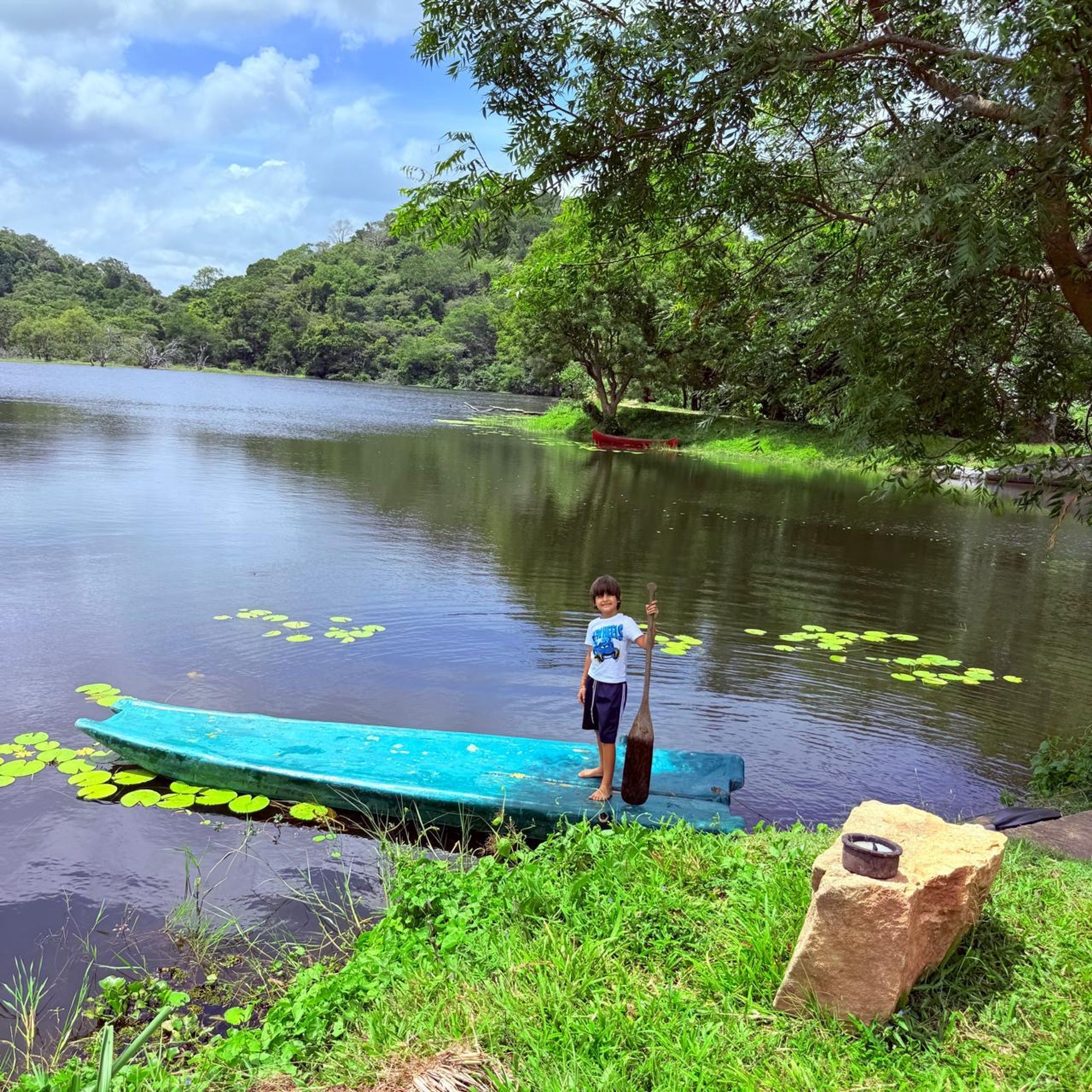 The lake at Ulpotha