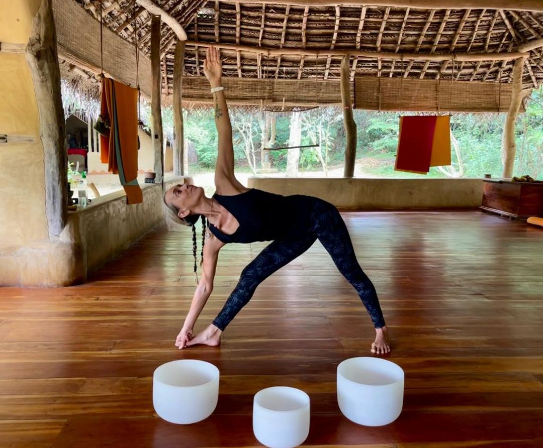 Florentina Lam Clark at Ulpotha Yoga Retreat