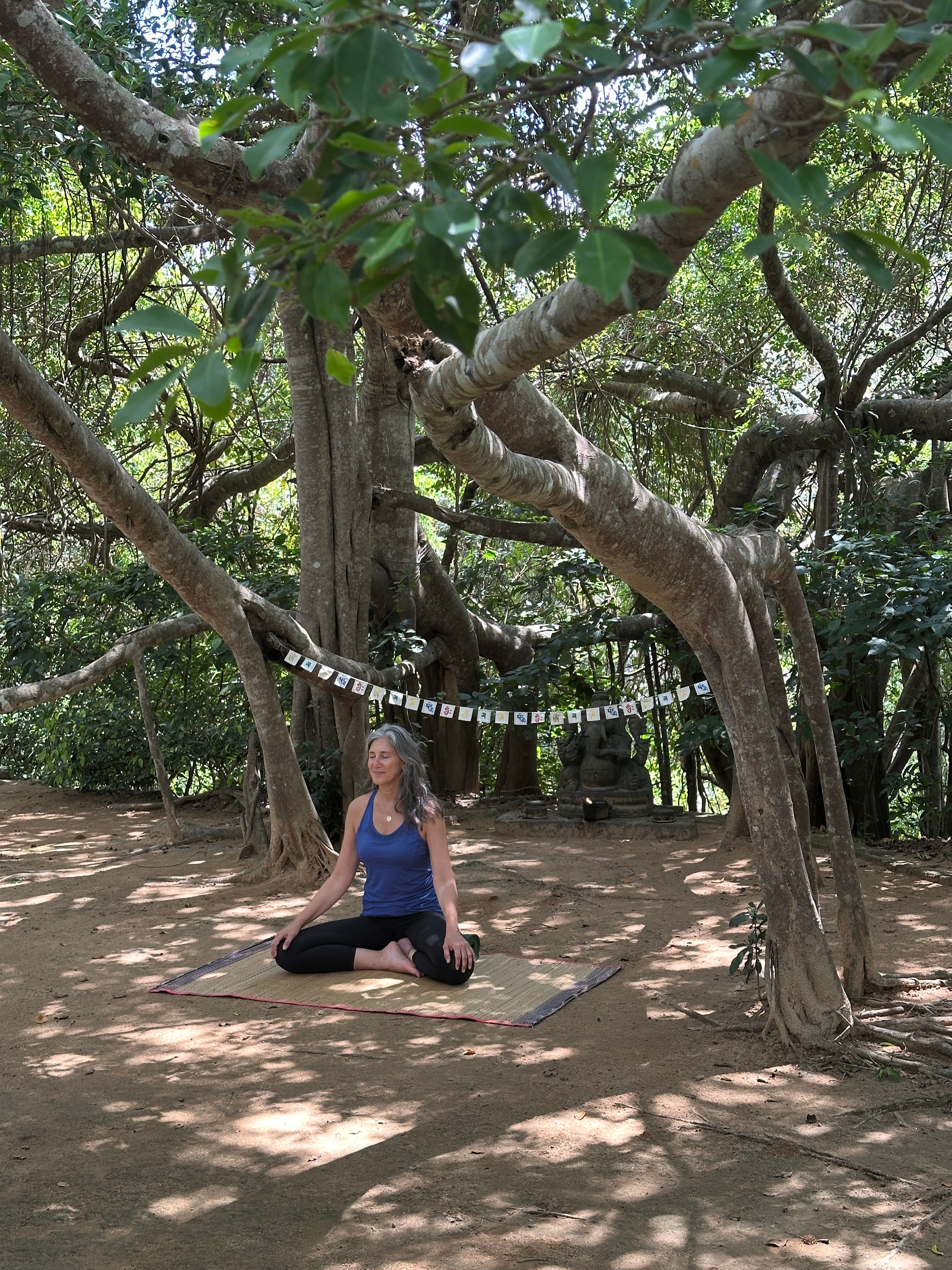 Melissa Smith at Ulpotha Yoga Retreat