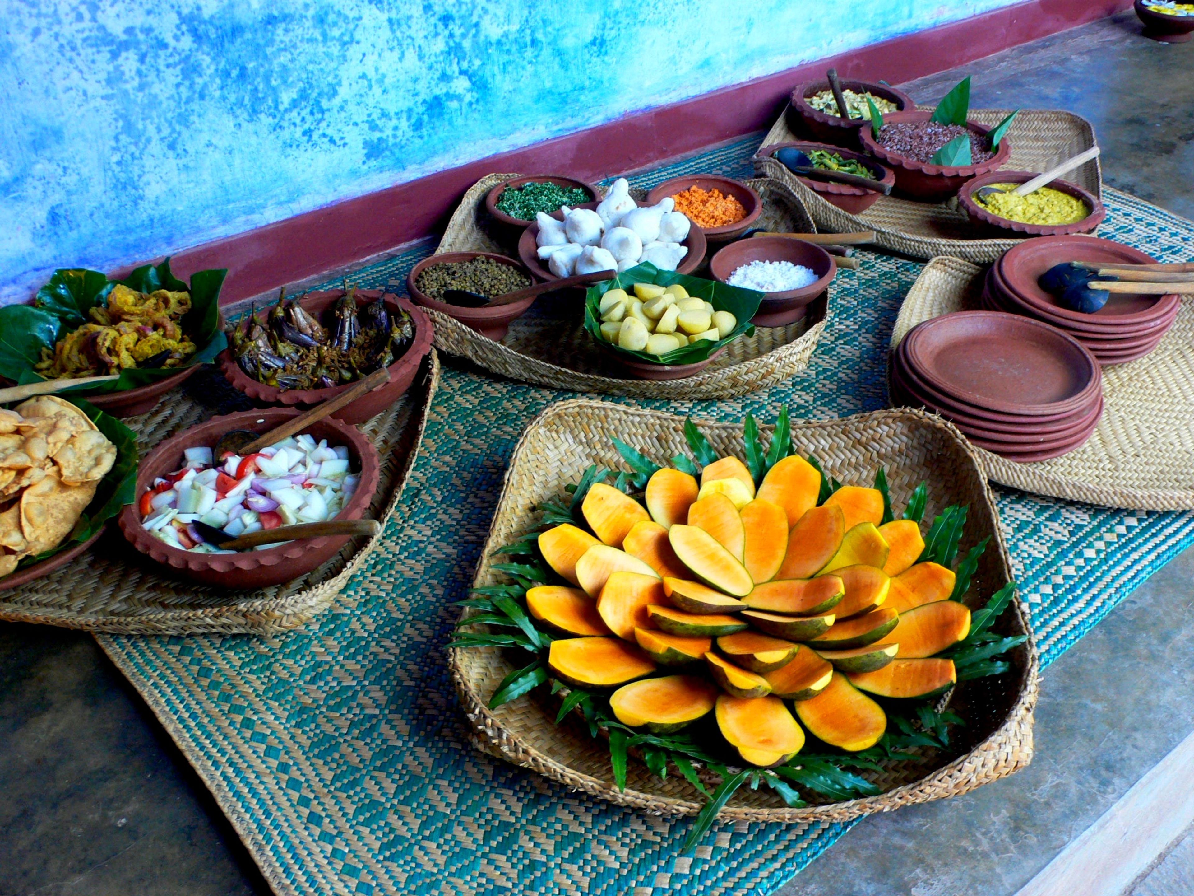 Organic Vegetarian Food at Ulpotha