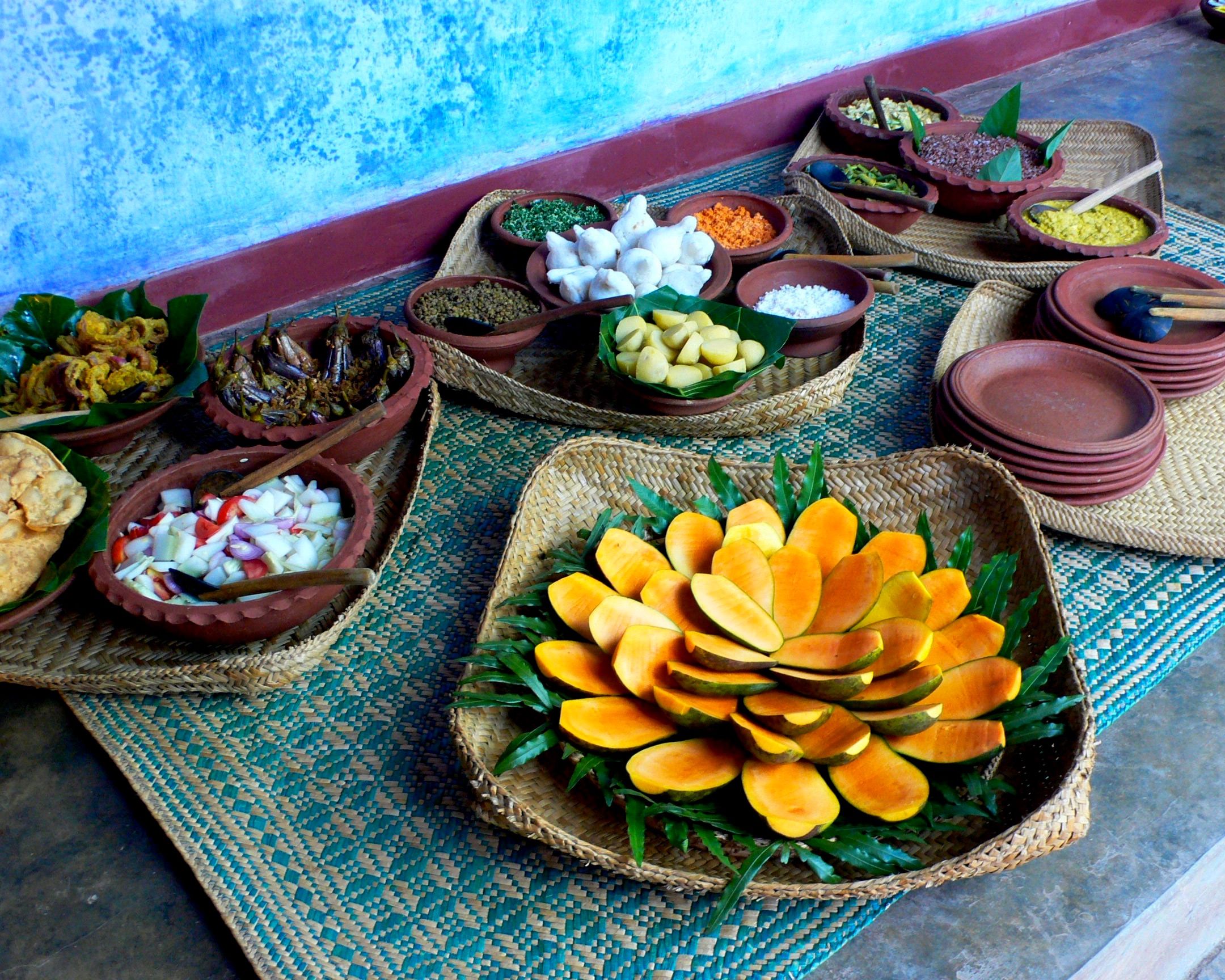 Organic Vegetarian Food at Ulpotha