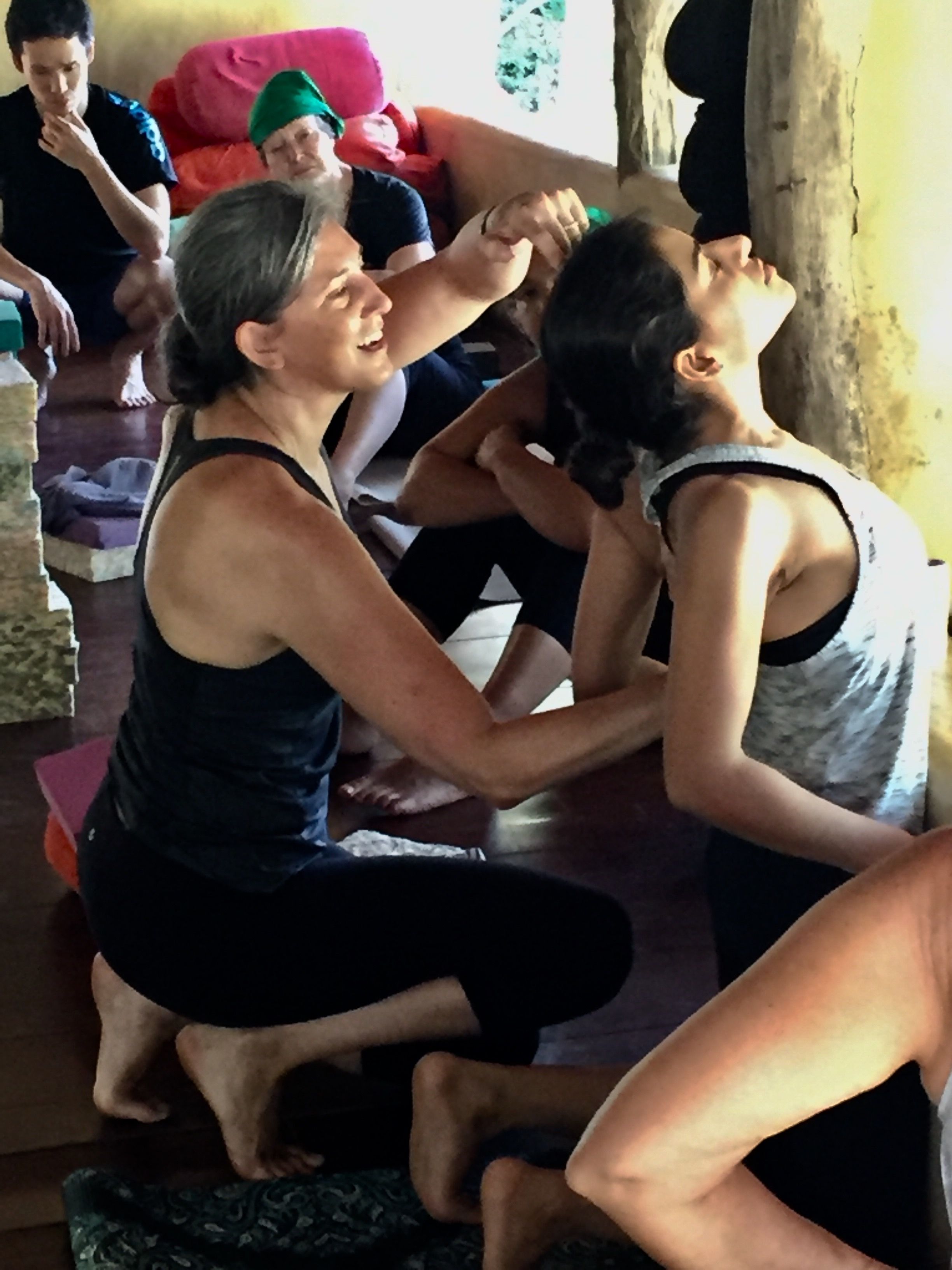 Melissa Smith at Ulpotha Yoga Retreat