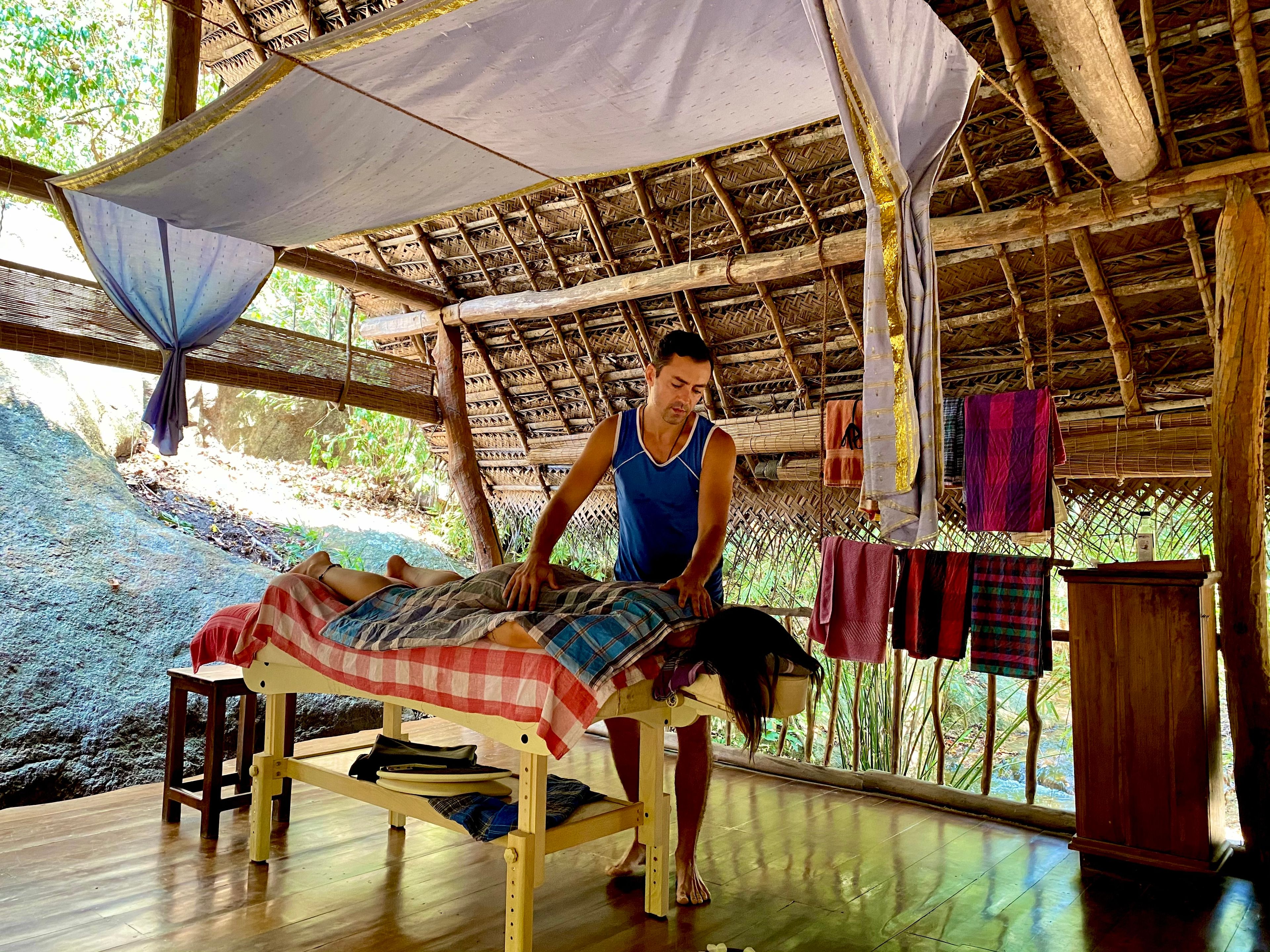 Intuitive massage with visiting therapist Boris Gonzalez