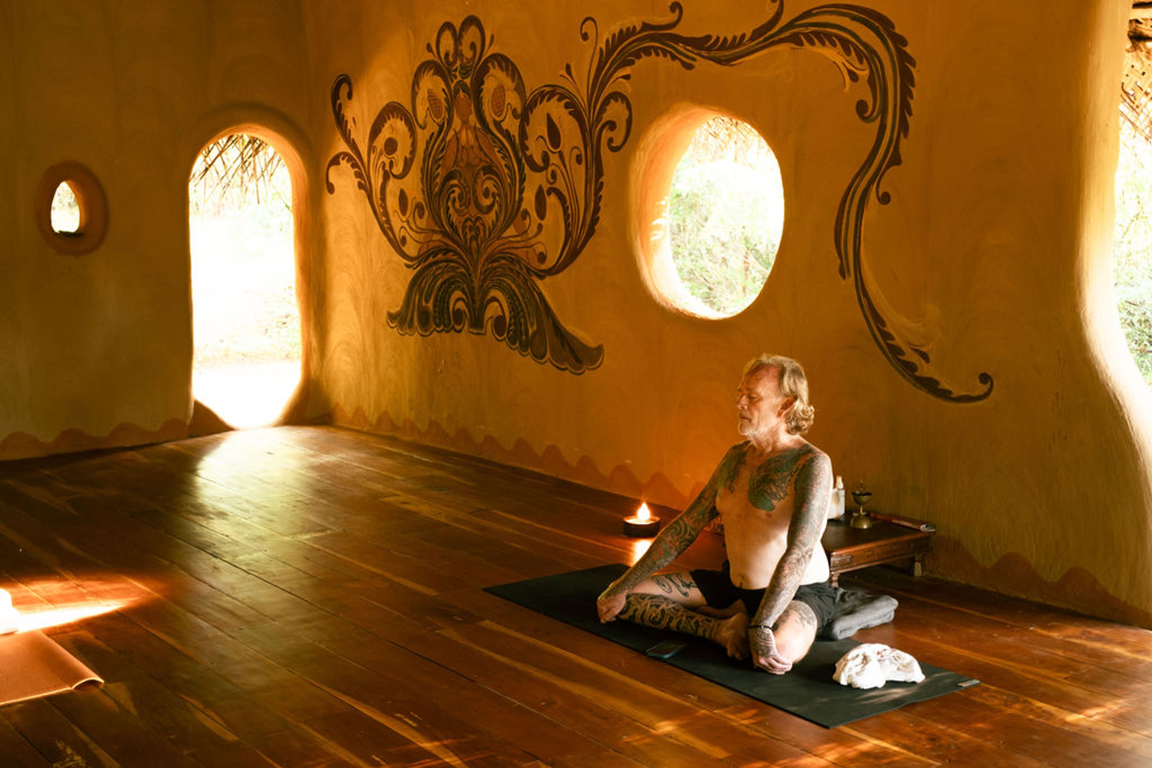 Yoga shala at Ulpotha