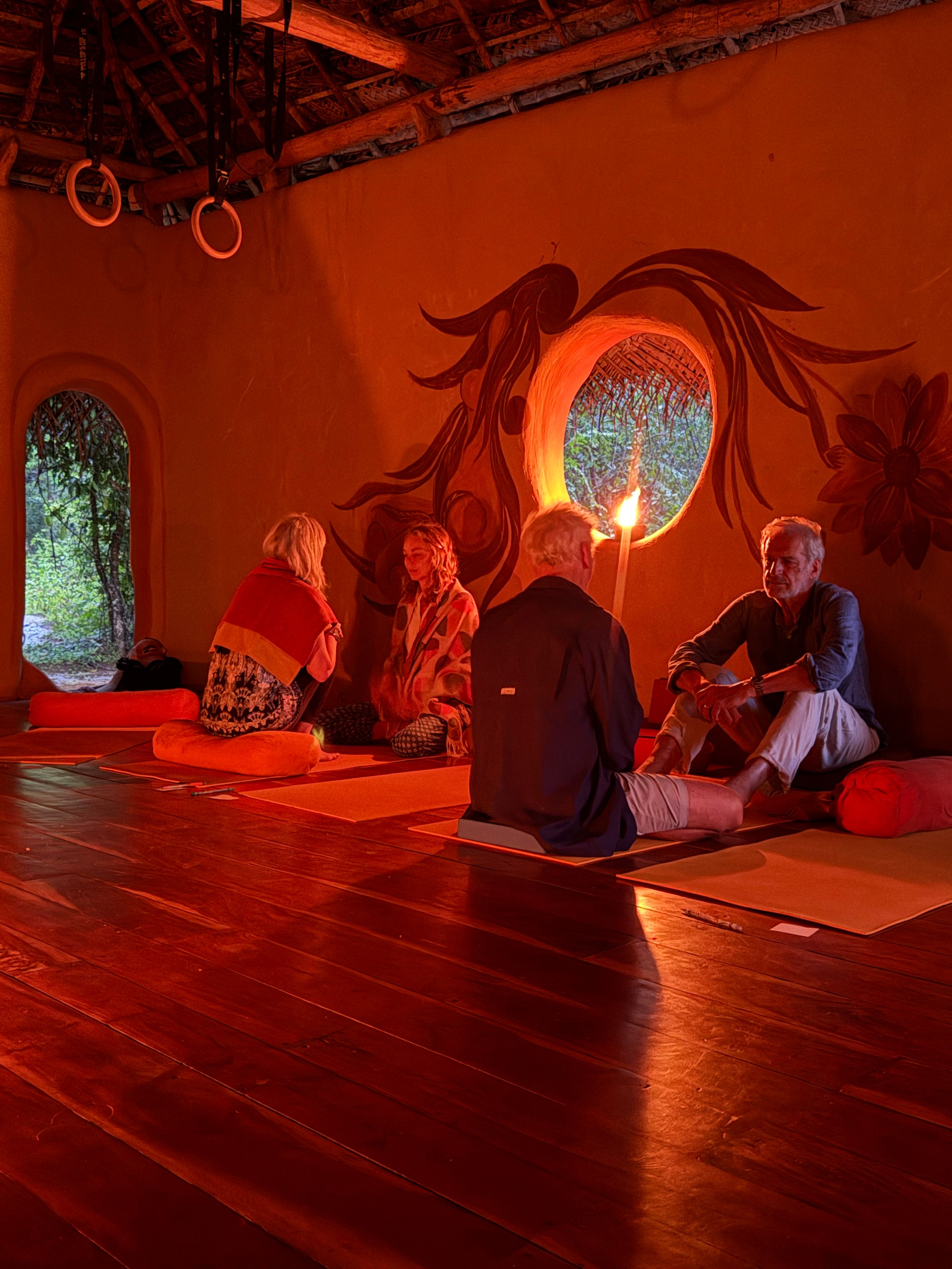 Melissa Smith at Ulpotha Yoga Retreat