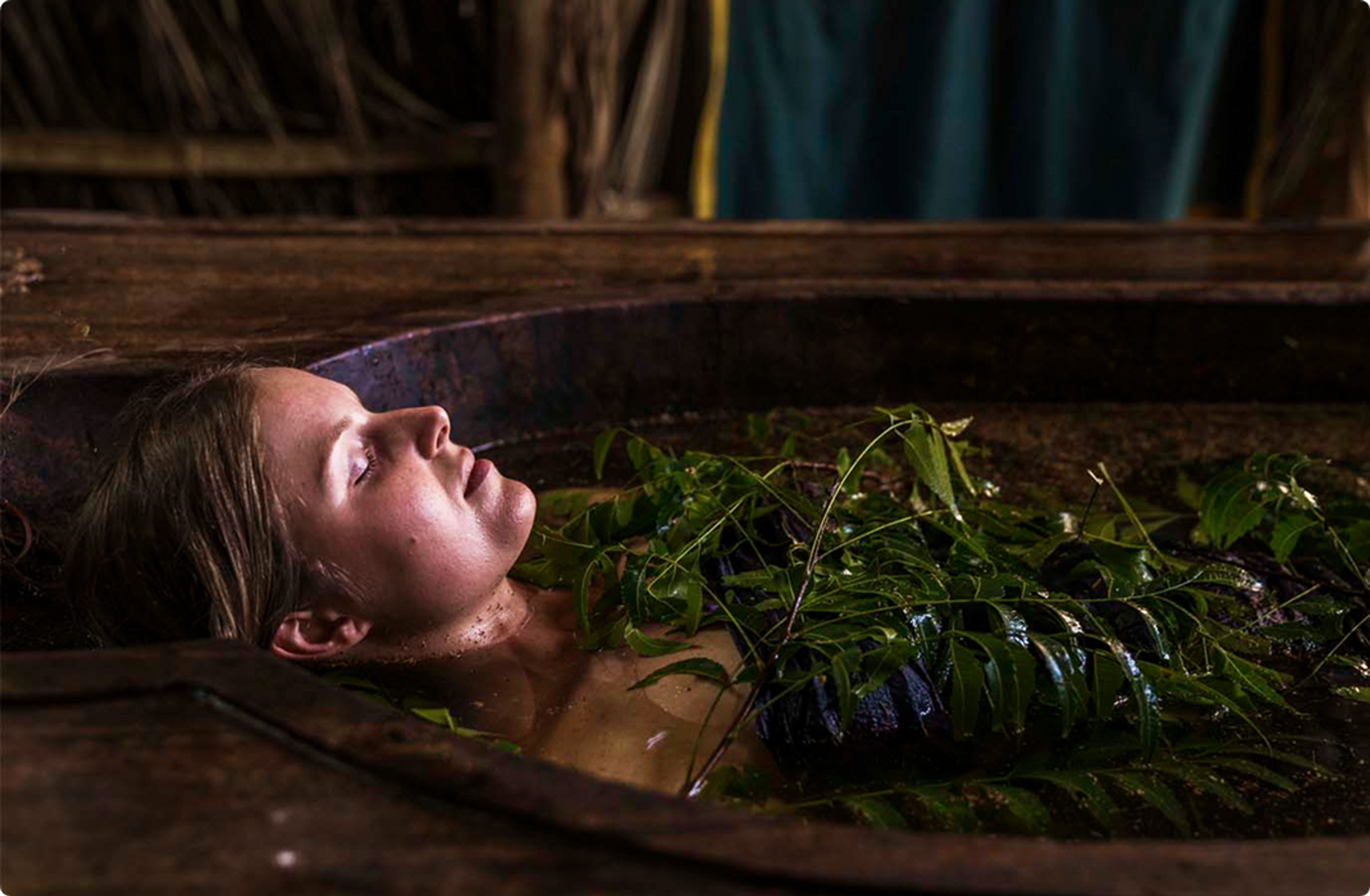 Ayurveda bath at Ulpotha
