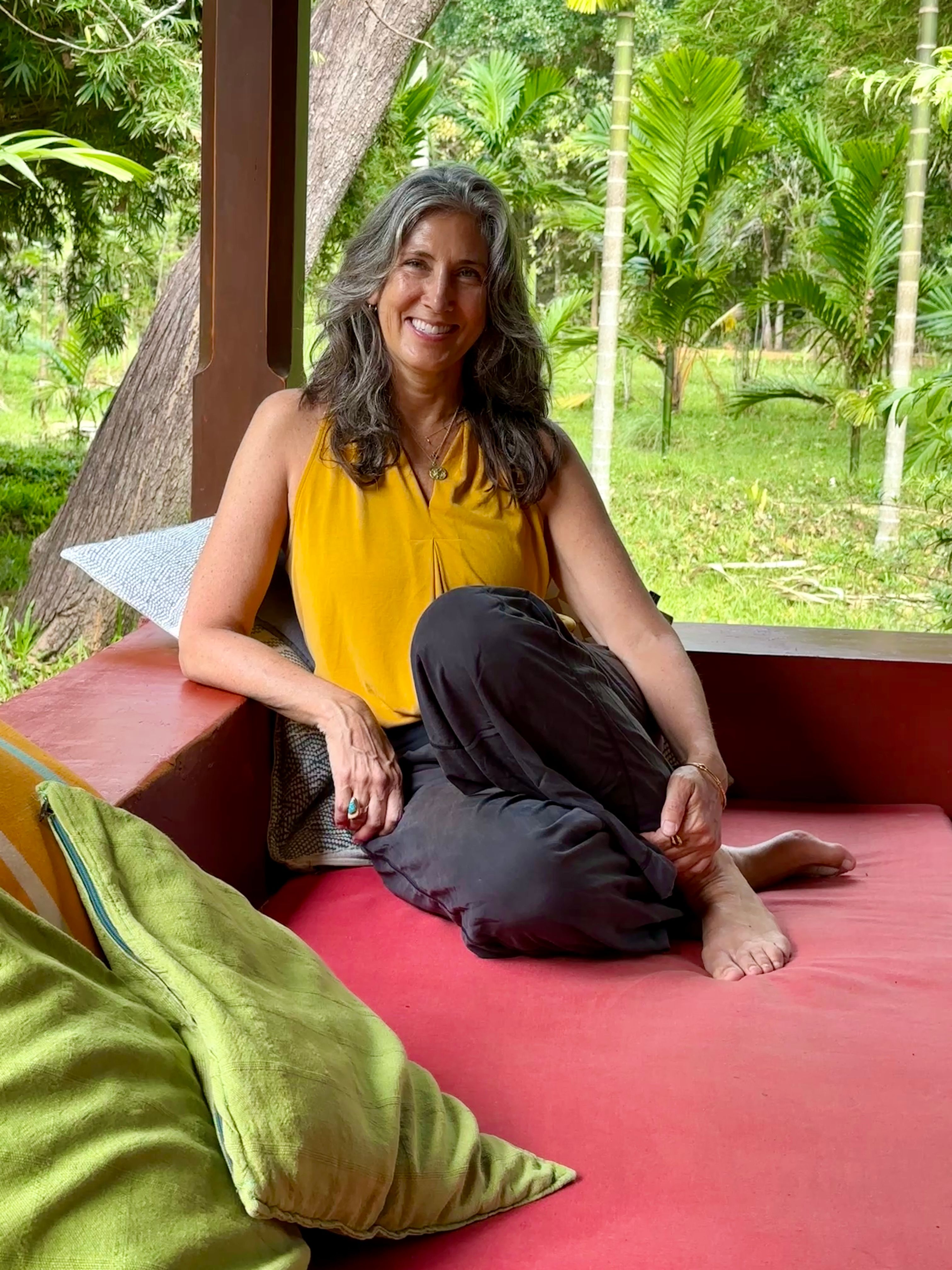 Melissa Smith at Ulpotha Yoga Retreat