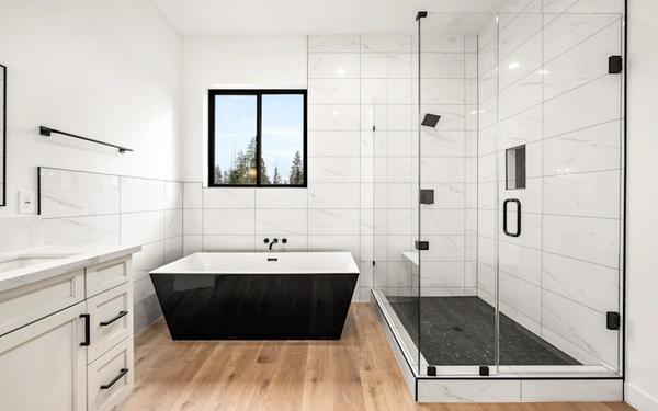 9 Bathroom Floor Options & Materials Guide 2025