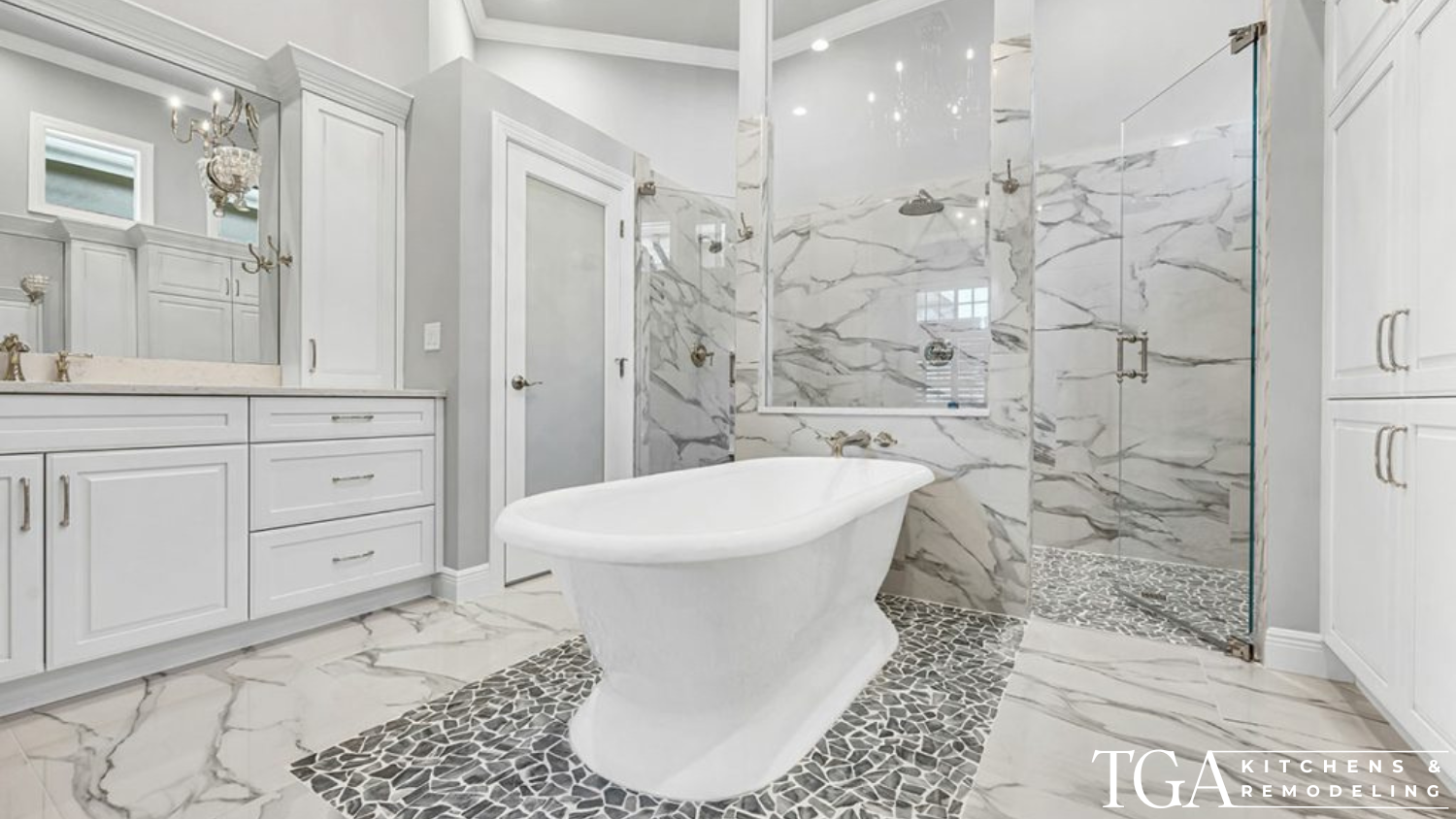 Tub to shower conversion