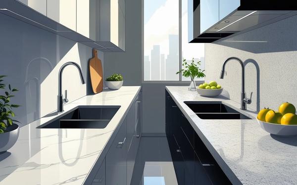 Porcelain vs Quartz Countertops: Clear Comparison of Durability, Maintenance, and Cost