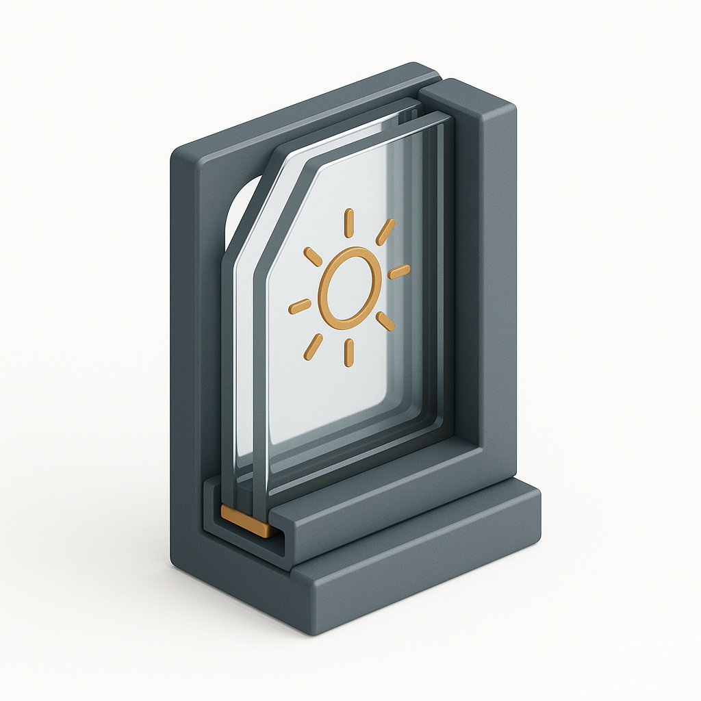 Energy Efficient, 3D illustration