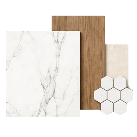 Detailed material selections icon