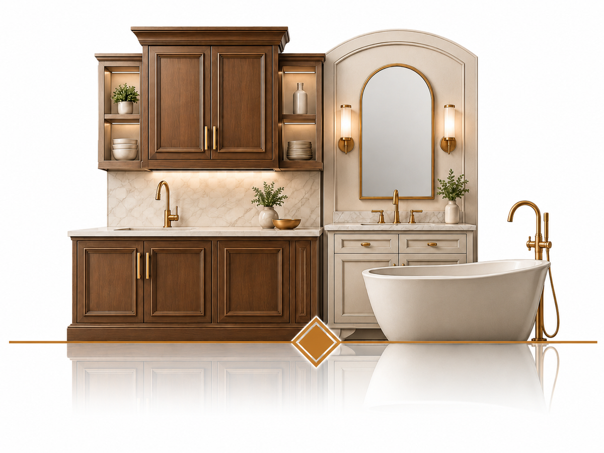 TGA kitchen, bath, and interior remodeling showroom design