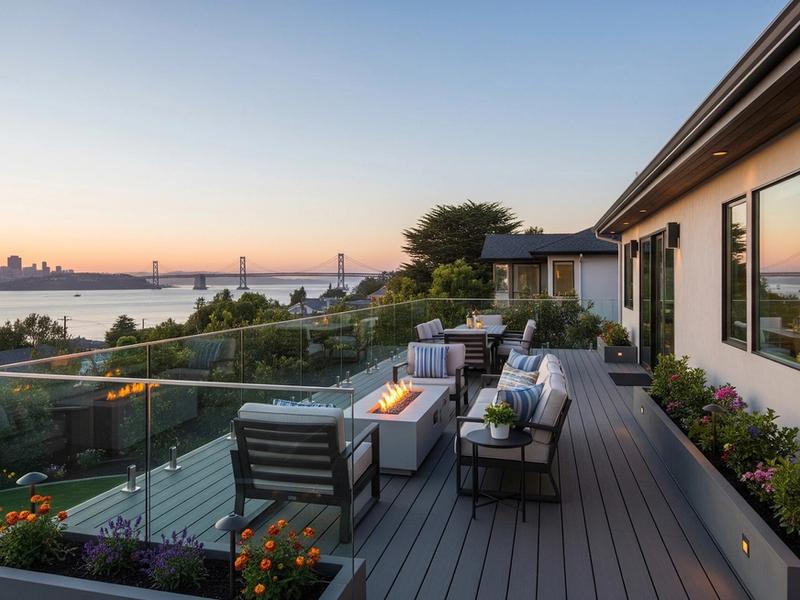 Composite deck board craftsmanship