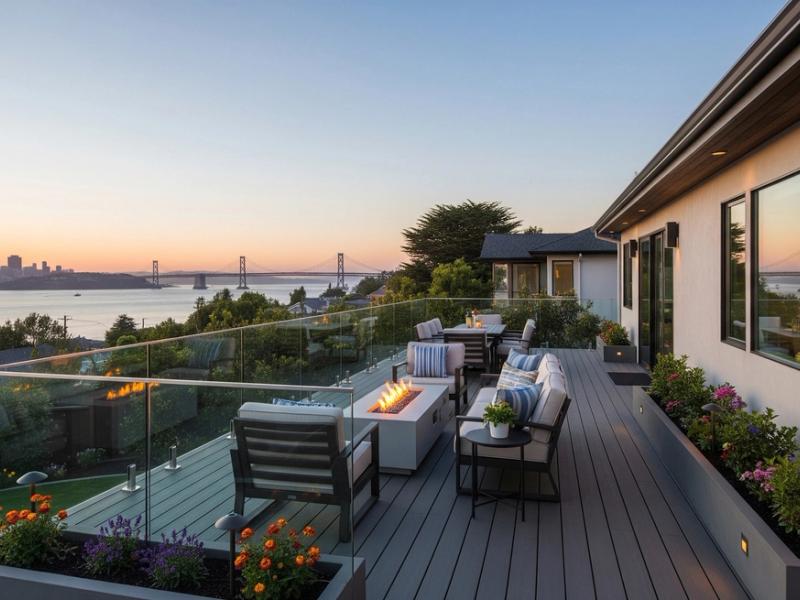 Composite deck board craftsmanship
