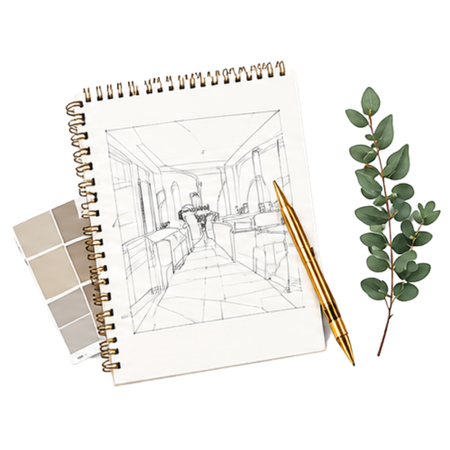 In-house interior designers icon