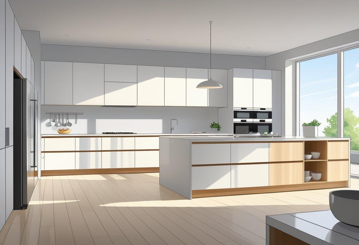 Contemporary Kitchen Cabinets Design | TGA Kitchens & Remodeling