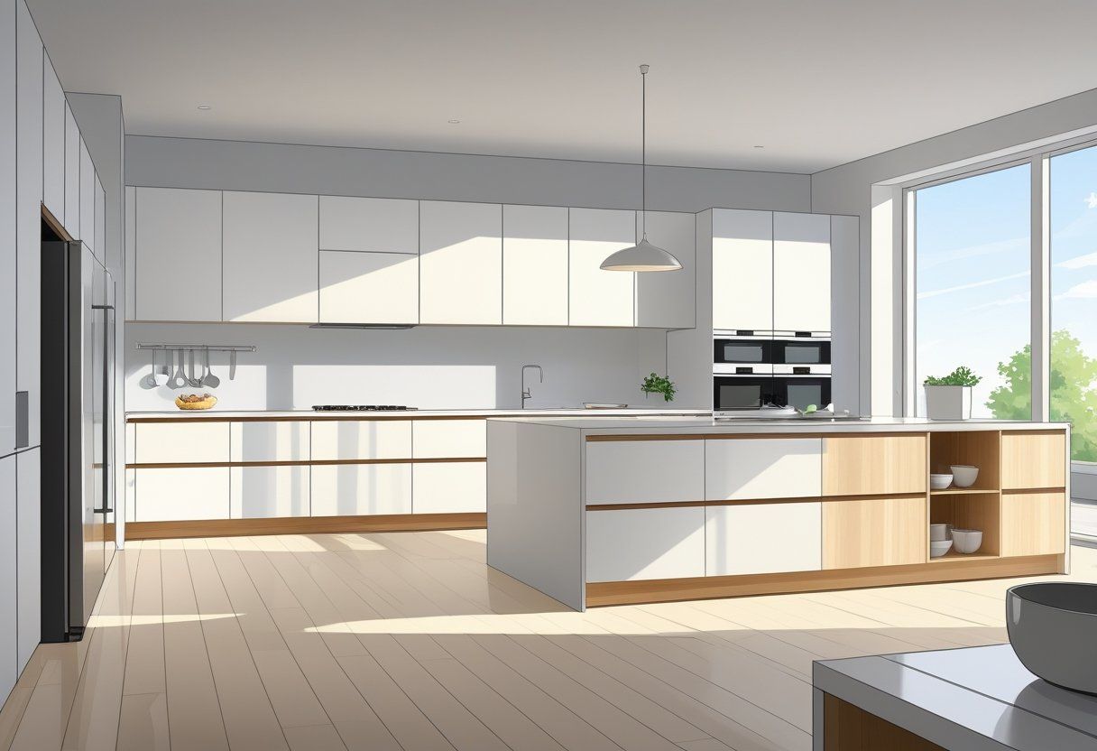 Contemporary Kitchen Cabinets Design | TGA Kitchens & Remodeling