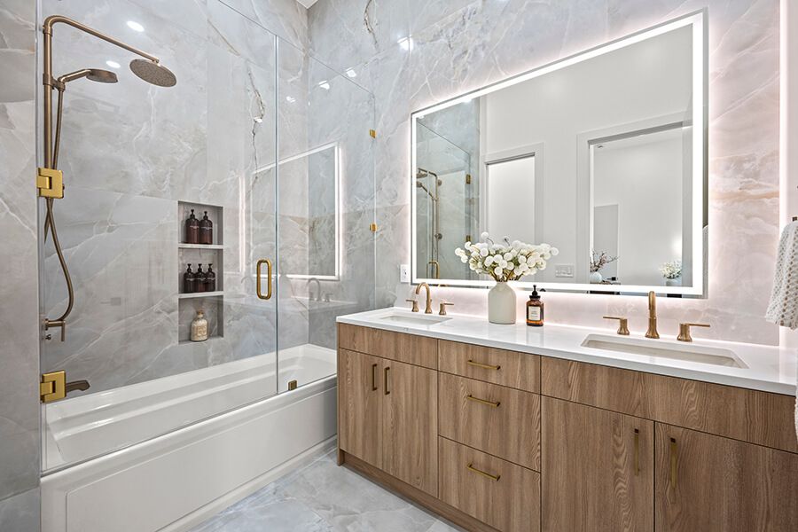 Tub to shower conversion by TGA