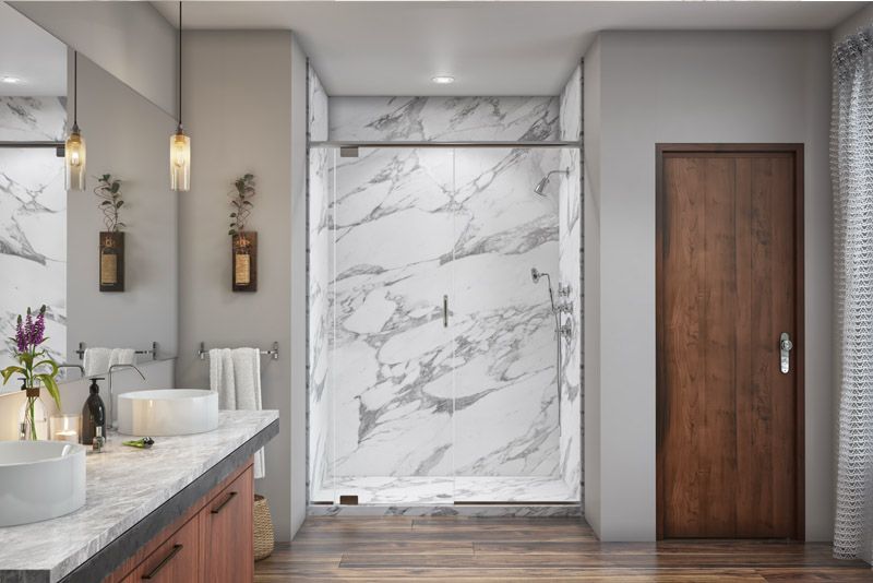 Vanity tops and stone accents