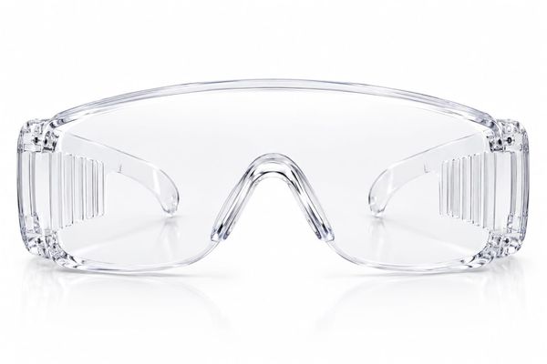 Gafas de seguridad con lente claro y protección lateral
