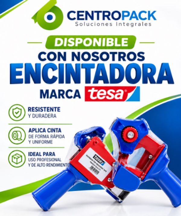 Dispensador de cinta de empaque marca Tesa