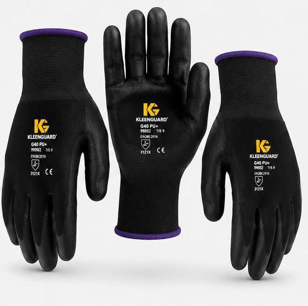 Guantes Kleenguard G40 PU+ con recubrimiento de poliuretano