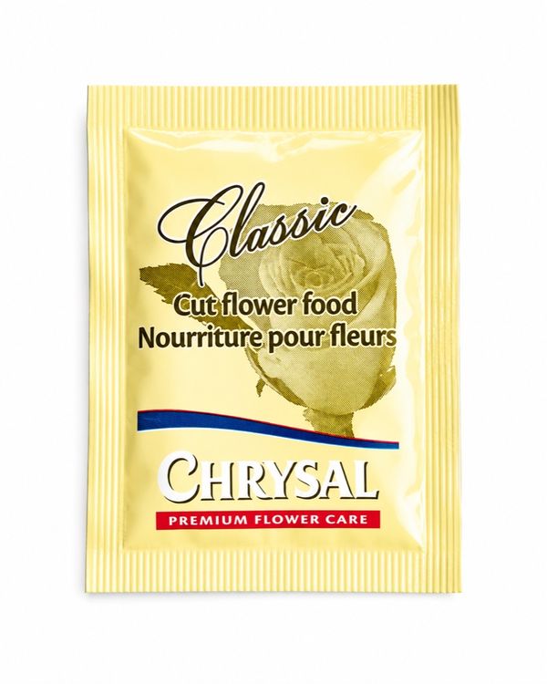 Sobre Chrysal Classic Cut Flower Food