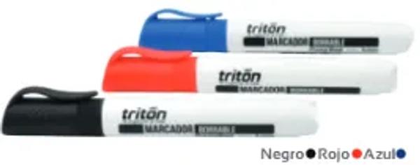 Marcador borrable Tritón