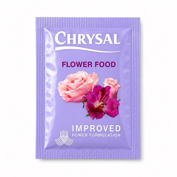 Sobre Chrysal Flower Food Improved Power Formulation