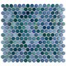 Aquamarine Penny Round