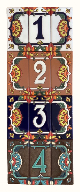 House Numbers Sample